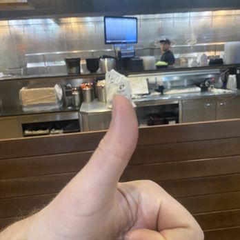Pei Wei Asian Kitchen - A thumbs up to the kitchen guys! - Asian Fusion Near Me - Plano, Texas