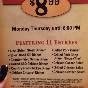 Texas Roadhouse - Figured instead of mentioning all of this..i would just take a pic lol! - Steakhouses Near Me - Tulsa, Oklahoma Texas Roadhouse - Figured instead of mentioning all of this..i would just take a pic lol! - Steakhouses Near Me - Tulsa, Oklahoma