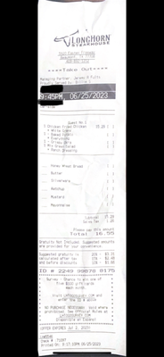 Menu photo 1 LongHorn Steakhouse Beaumont, TX Menu photo 1 LongHorn Steakhouse Beaumont, TX