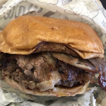 Bareburger - Hell's Kitchen - Buckaroo Burger - delicious! So much meat - Burgers Near Me - New York, New York Bareburger - Hell's Kitchen - Buckaroo Burger - delicious! So much meat - Burgers Near Me - New York, New York