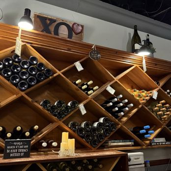 Cafe Luna - Wine rack - Italian Near Me - San Diego, California Cafe Luna - Wine rack - Italian Near Me - San Diego, California