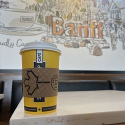 Second Cup - Inside sitting area.
