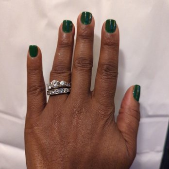 Fantasy Nails & Spa - They have the best colors. A beautiful green with one finger matte. - Nail Salons Near Me - Metuchen, New Jersey Fantasy Nails & Spa - They have the best colors. A beautiful green with one finger matte. - Nail Salons Near Me - Metuchen, New Jersey