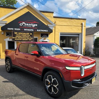 Prestige Auto Studio - Paint protection film on the new Rivian - Auto Detailing Near Me - Westfield, New Jersey