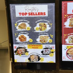 Rooster's 2 Go - Menu