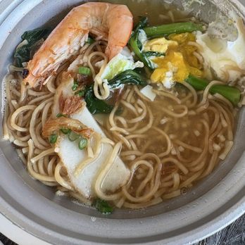 Ipoh Kopitiam - hot pot egg noodles - Malaysian Near Me - Alhambra, California