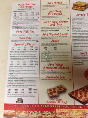 Menu photo 7 Jet's Pizza Sandy Springs, GA