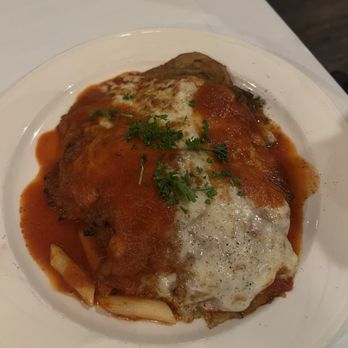 Fratelli's Italian Restaurant - Eggplant Parmigiana Entree - Italian Near Me - Milford, Connecticut