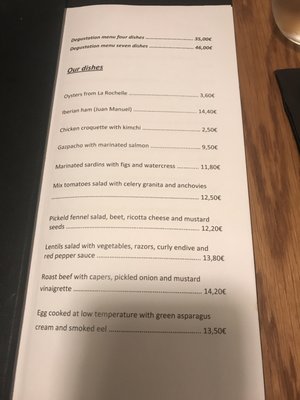 Menu photo 4 Capet Barcelona, B