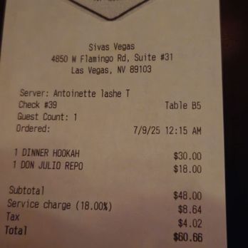 Sivas Vegas - Mediterranean Near Me - Las Vegas, Nevada