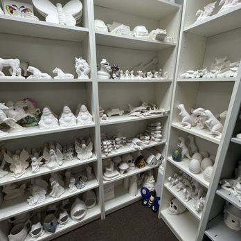 Divine Ceramics - So many choices - Paint-Your-Own Pottery Near Me - Palm Harbor, Florida