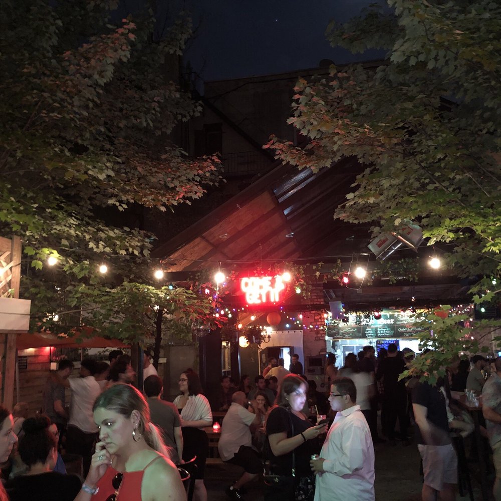 The Woods - Patio area - Bars Near Me - Brooklyn, New York The Woods - Patio area - Bars Near Me - Brooklyn, New York