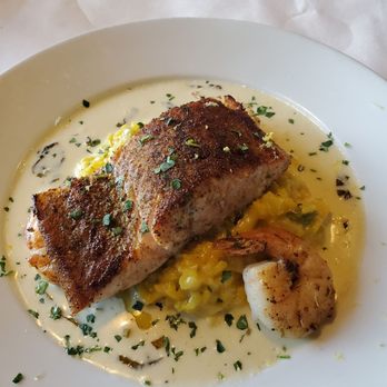 Lugano Ristorante - SALMON & SHRIMP MILANESE - Italian Near Me - Cary, North Carolina Lugano Ristorante - SALMON & SHRIMP MILANESE - Italian Near Me - Cary, North Carolina