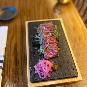 IWak - A5 wagyu beef appetizer! What can i say except YUmmy! - Sushi Bars Near Me - Brooklyn, New York IWak - A5 wagyu beef appetizer! What can i say except YUmmy! - Sushi Bars Near Me - Brooklyn, New York