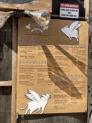 Menu photo 4 Rollin Smoke BBQ Austin, TX