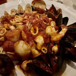 LoMonaco's - Seafood over pasta