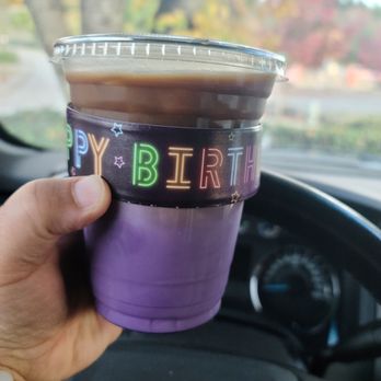 Bubz - Ube latte - Cafes Near Me - Bremerton, Washington