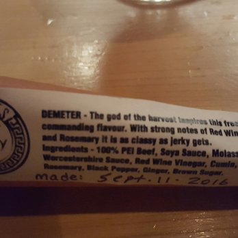 Upstreet Craft Brewing - JERKY! - Breweries Near Me - Charlottetown, Prince Edward Island