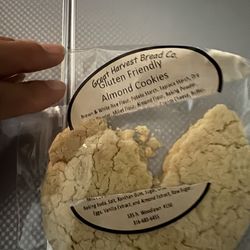 Great Harvest Bread - Almond cookie
