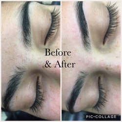 Lotus Eyebrows Threading - Before & After.