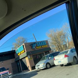 Sharks Fish & Chicken - Front sign