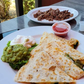 The Palms Cafe - a plate of quesadillas and guacamole - Cafes Near Me - La Quinta, California The Palms Cafe - a plate of quesadillas and guacamole - Cafes Near Me - La Quinta, California