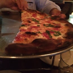 The other half of our margherita pizza.  It was YUMMY!!