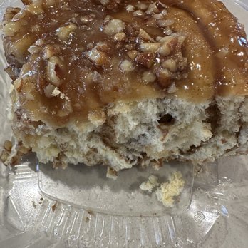 Basics - Pecan sticky cinnamon roll. - Coffee & Tea Near Me - Quartzsite, Arizona Basics - Pecan sticky cinnamon roll. - Coffee & Tea Near Me - Quartzsite, Arizona