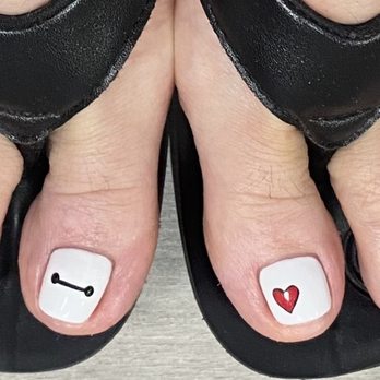 Shayna's Nails & Spa - Anna did an amazing job on my "Big Hero 6" themed nails. Love love love the vibe and energy of this place. I'll keep coming back! - Nail Salons Near Me - Phoenix, Arizona