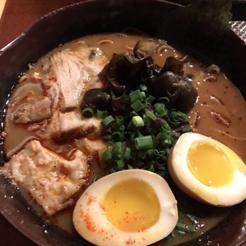 Sakuramen - The Tonkotsu Red with extra egg - Asian Fusion Near Me - Washington, DC, District of Columbia Sakuramen - The Tonkotsu Red with extra egg - Asian Fusion Near Me - Washington, DC, District of Columbia