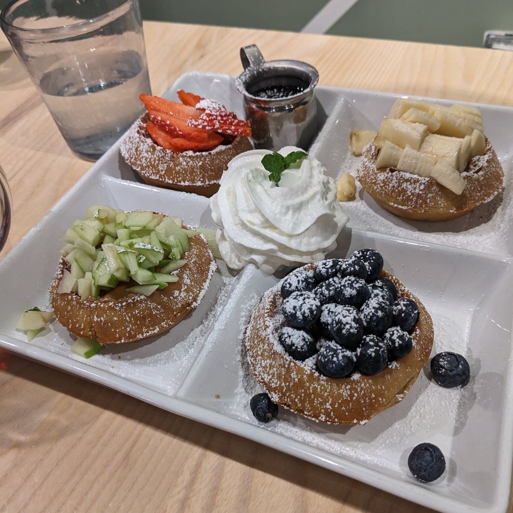 The Hen - Waffle Flight - Breakfast & Brunch Near Me - Ann Arbor, Michigan The Hen - Waffle Flight - Breakfast & Brunch Near Me - Ann Arbor, Michigan