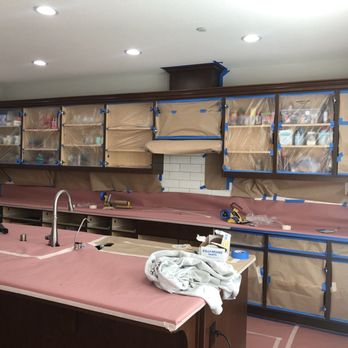 Alfonso Baez Painting - Cabinet prep - Painters Near Me Alfonso Baez Painting - Cabinet prep - Painters Near Me
