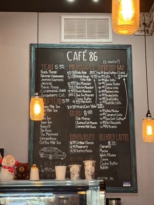 Menu photo 1 Cafe 86 Chula Vista, CA Menu photo 1 Cafe 86 Chula Vista, CA