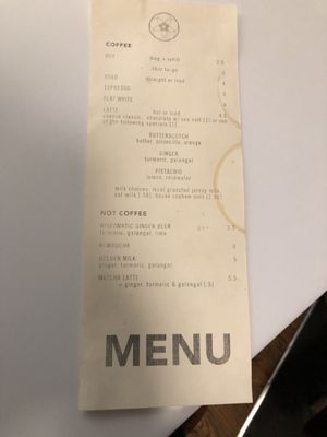 Menu photo 8 Coat Check Coffee Indianapolis, IN