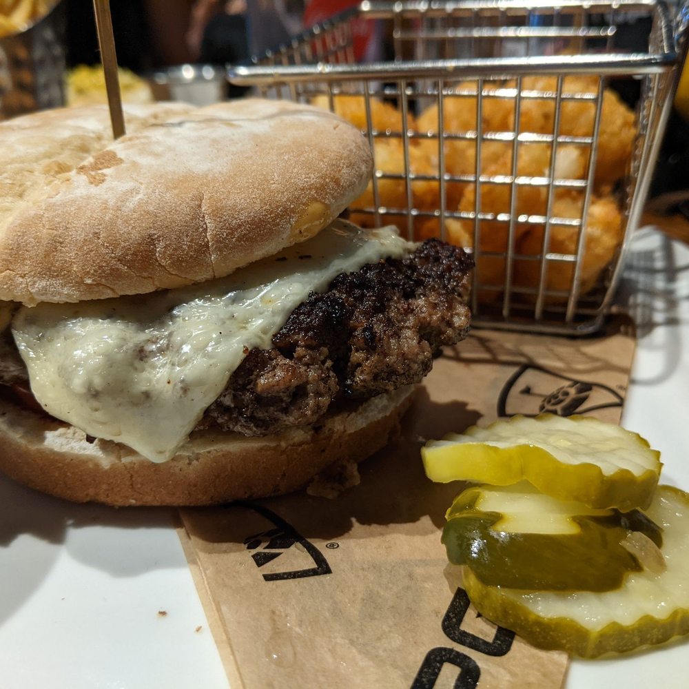 Topgolf - Classic burger - Golf Near Me - Gilbert, Arizona Topgolf - Classic burger - Golf Near Me - Gilbert, Arizona