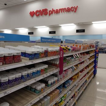 CVS Pharmacy - shelves of products in a pharmacy store - Drugstores Near Me - Wheeling, Illinois