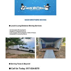 Snow Brothers Moving