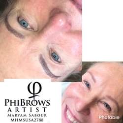 Blissfull Touch Skin Care - She had old permanent make -up but wanted a bit darker