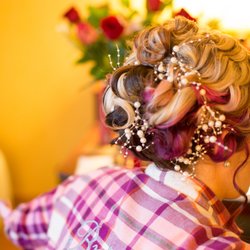 Creative Designers - Wedding updo by Janel