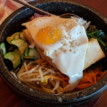 Suhan Dumplings - Tofu bibimbap - so good! - Korean Near Me - Toronto, Ontario Suhan Dumplings - Tofu bibimbap - so good! - Korean Near Me - Toronto, Ontario