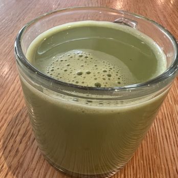 Ibiza - Matcha latte with oat milk - Salad Near Me - Santa Cruz, California Ibiza - Matcha latte with oat milk - Salad Near Me - Santa Cruz, California