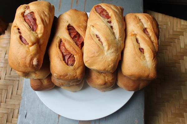 Rolling Pepperoni by null