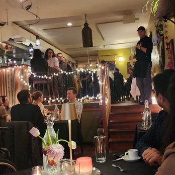 Harvest Beat - Chef explaining the menu for the night - Vegetarian Near Me - Seattle, Washington