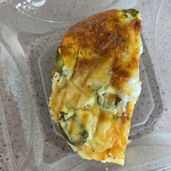 Western Bagel - Everything jalapeño bagel cut in half - Bagels Near Me - Northridge, California