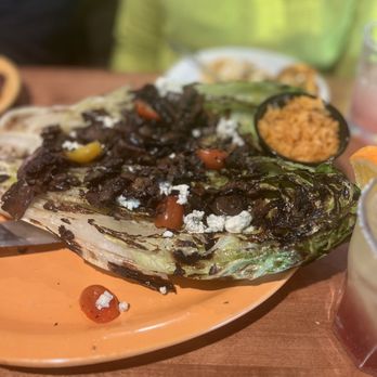 Cocina Madrigal - Charred Romaine with mushrooms instead of shrimp - Tacos Near Me - Phoenix, Arizona