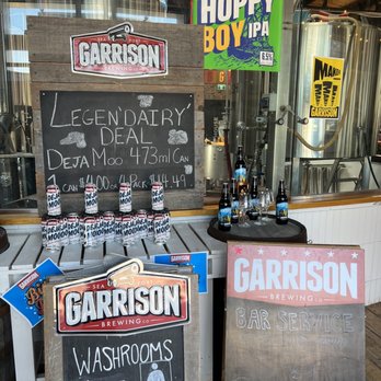 Garrison Brewing Co - 5/30/23 FYI - Breweries Near Me - Halifax, Nova Scotia