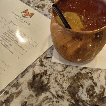 Copper Fox Gastropub - Copper Fox mule with mezcal. Sunday funday, done right - New American Near Me - Chicago, Illinois