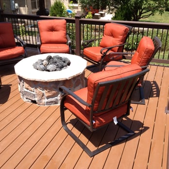 Rechsteiner Home Improvements - TREX deck with fire pit - General Contractors Near Me Rechsteiner Home Improvements - TREX deck with fire pit - General Contractors Near Me