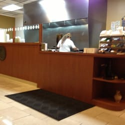 Counter & grill. Mostly a takeout place but there are 3 small tables that can seat 4 each.