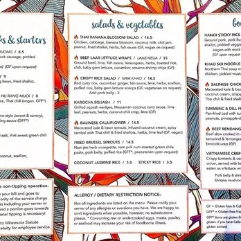 HAI HAI - MENU - Vietnamese Near Me - Minneapolis, Minnesota